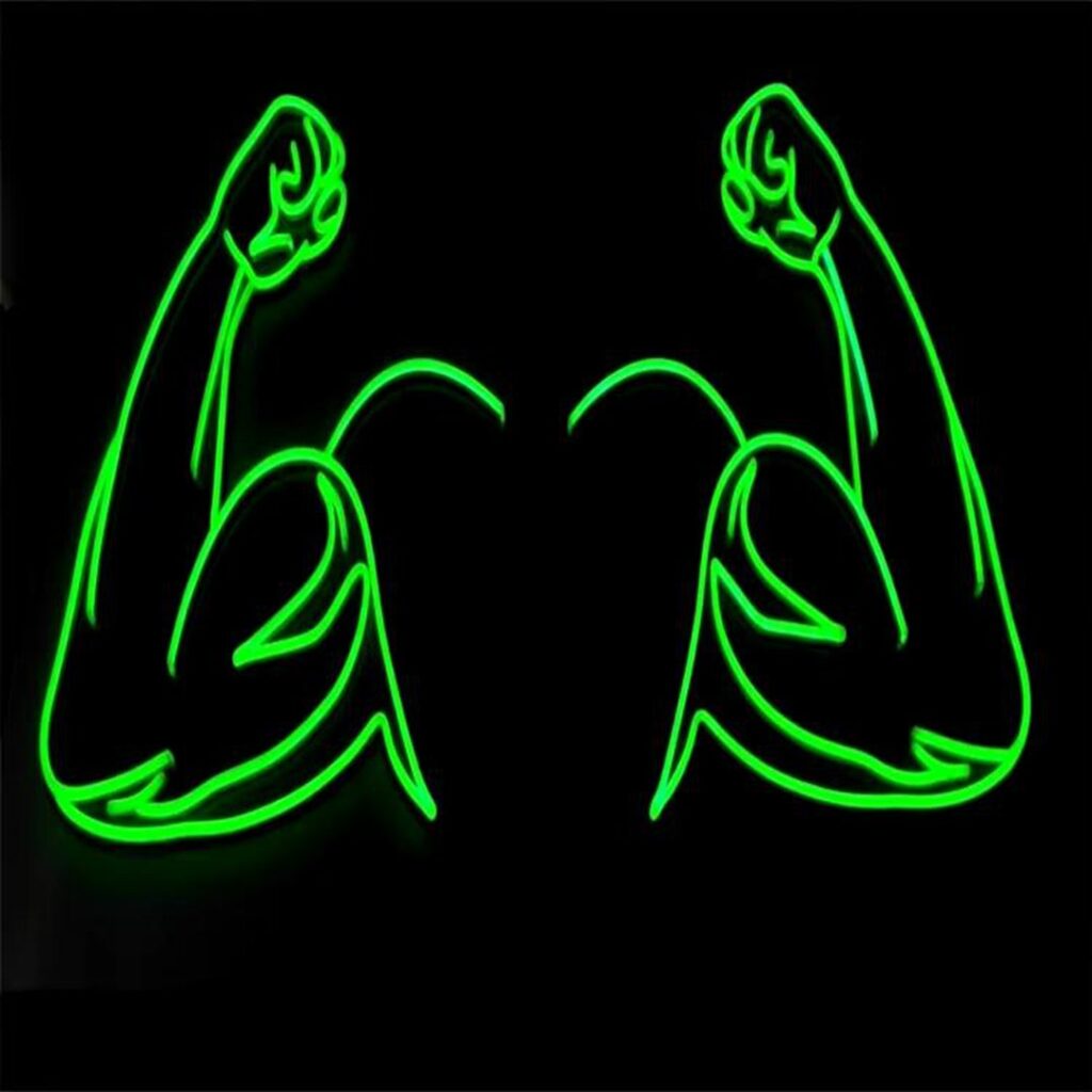 Gym neon signs