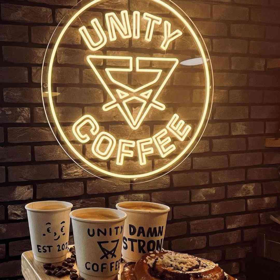 coffee neon sign