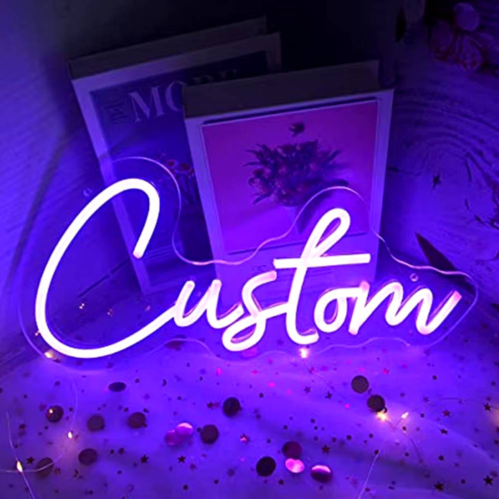 custom neon light signs