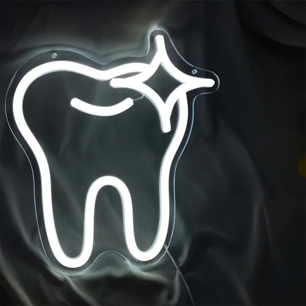 dentist neon sign