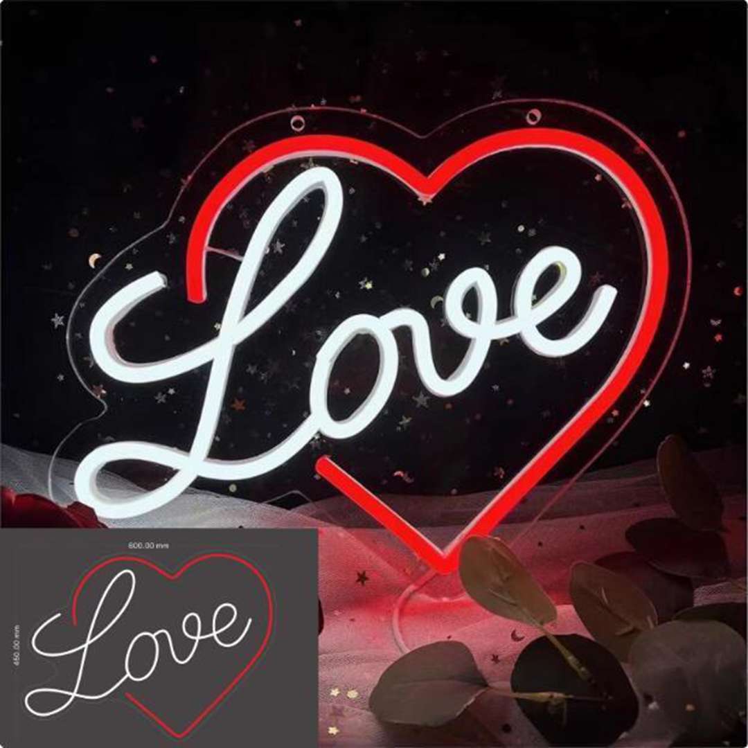 love letter neon sign