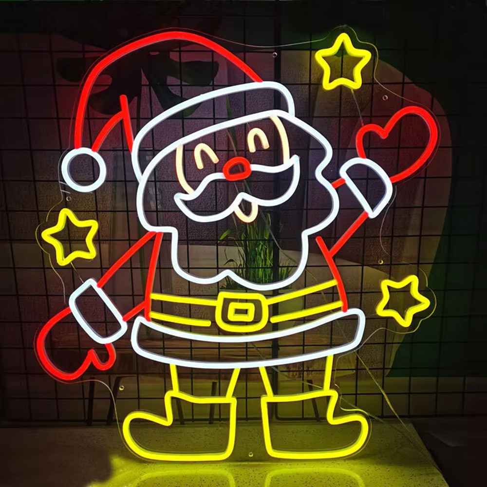 merry christmas neon