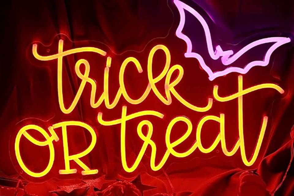 Halloween neon signs