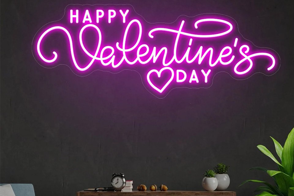 Valentine neon signs