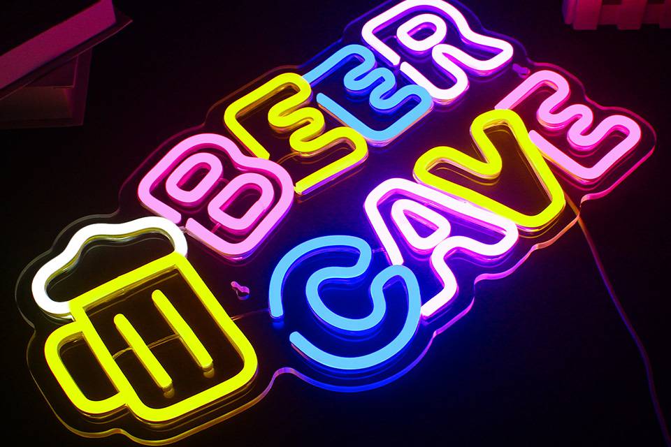 bar neon sign