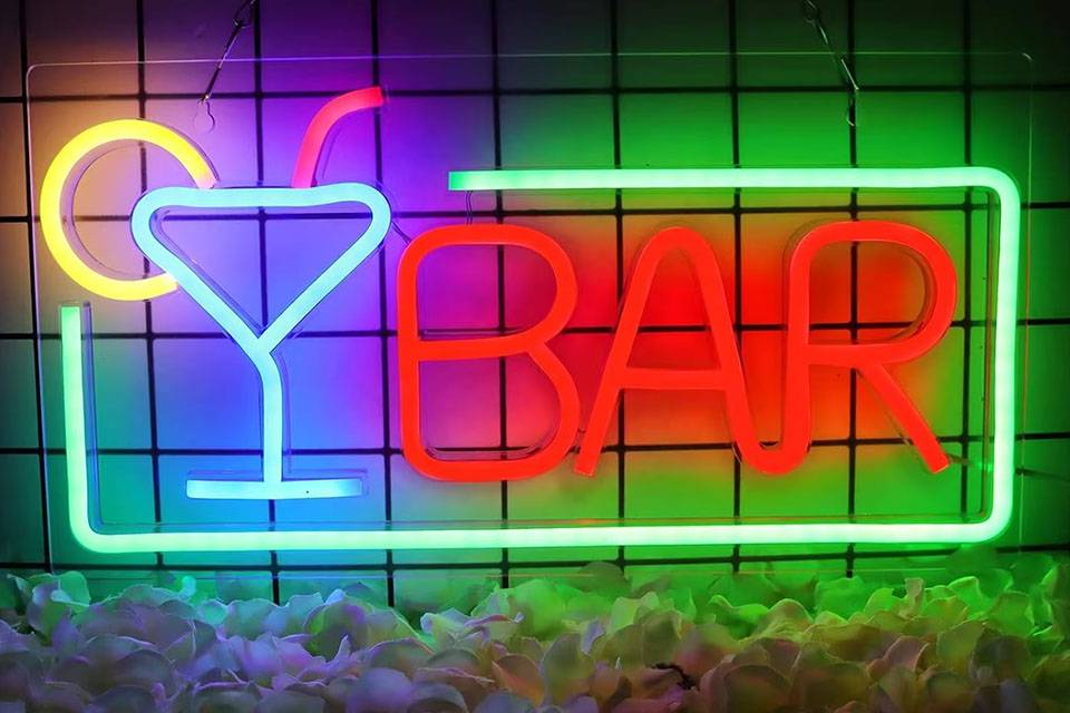 bar neon signs