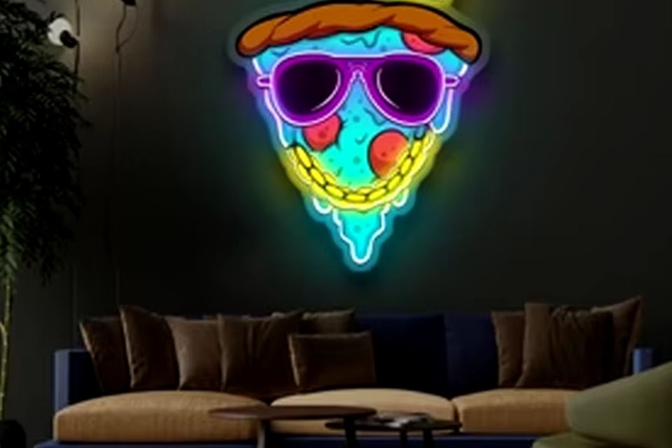 neon wall art